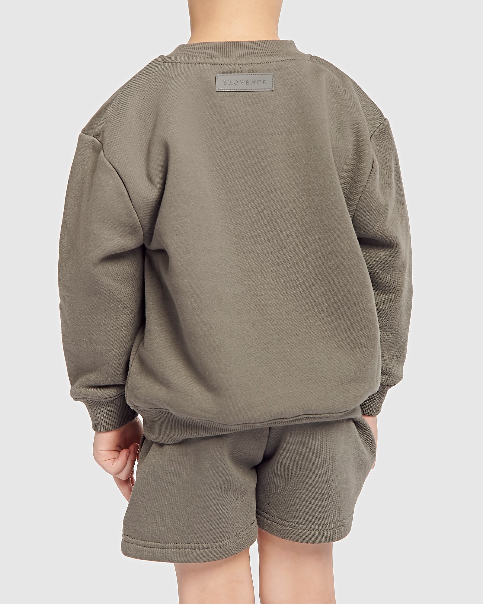 Kids Heavy Fleece Crew Neck Jumper and Short Set