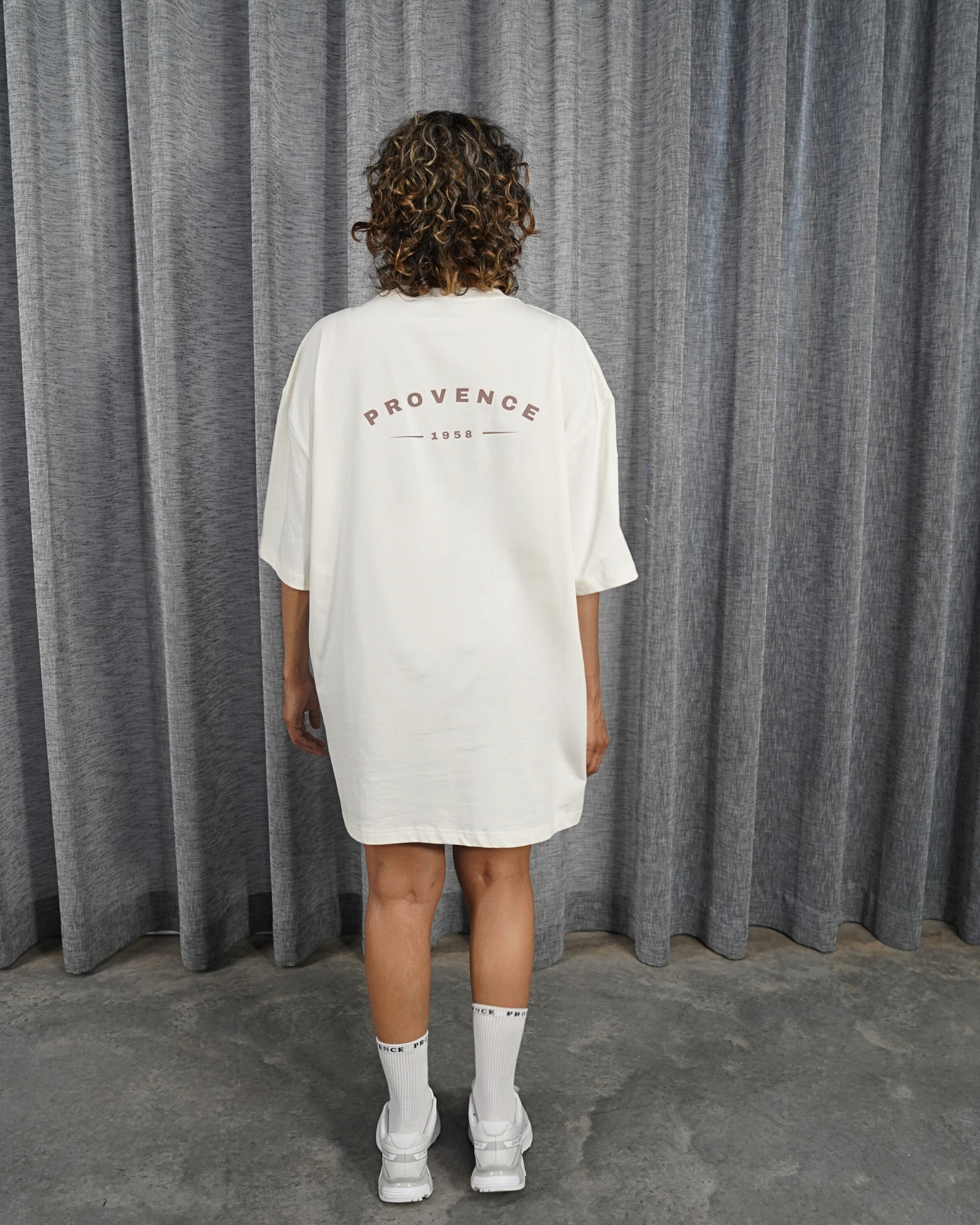 Womens Arch Logo T-Shirt Off White