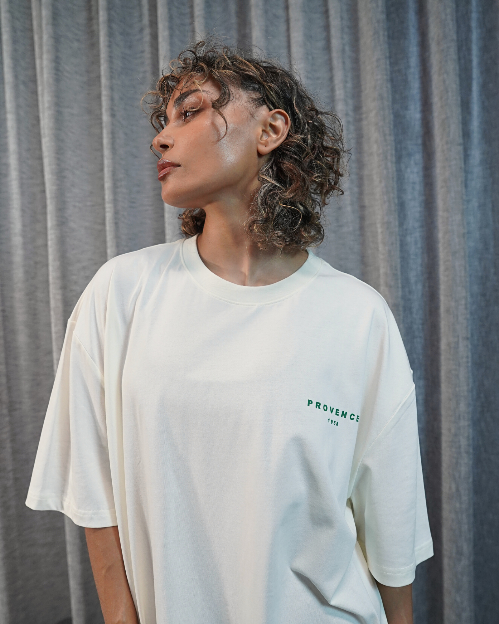 Womens 1958 Logo T-Shirt Off White