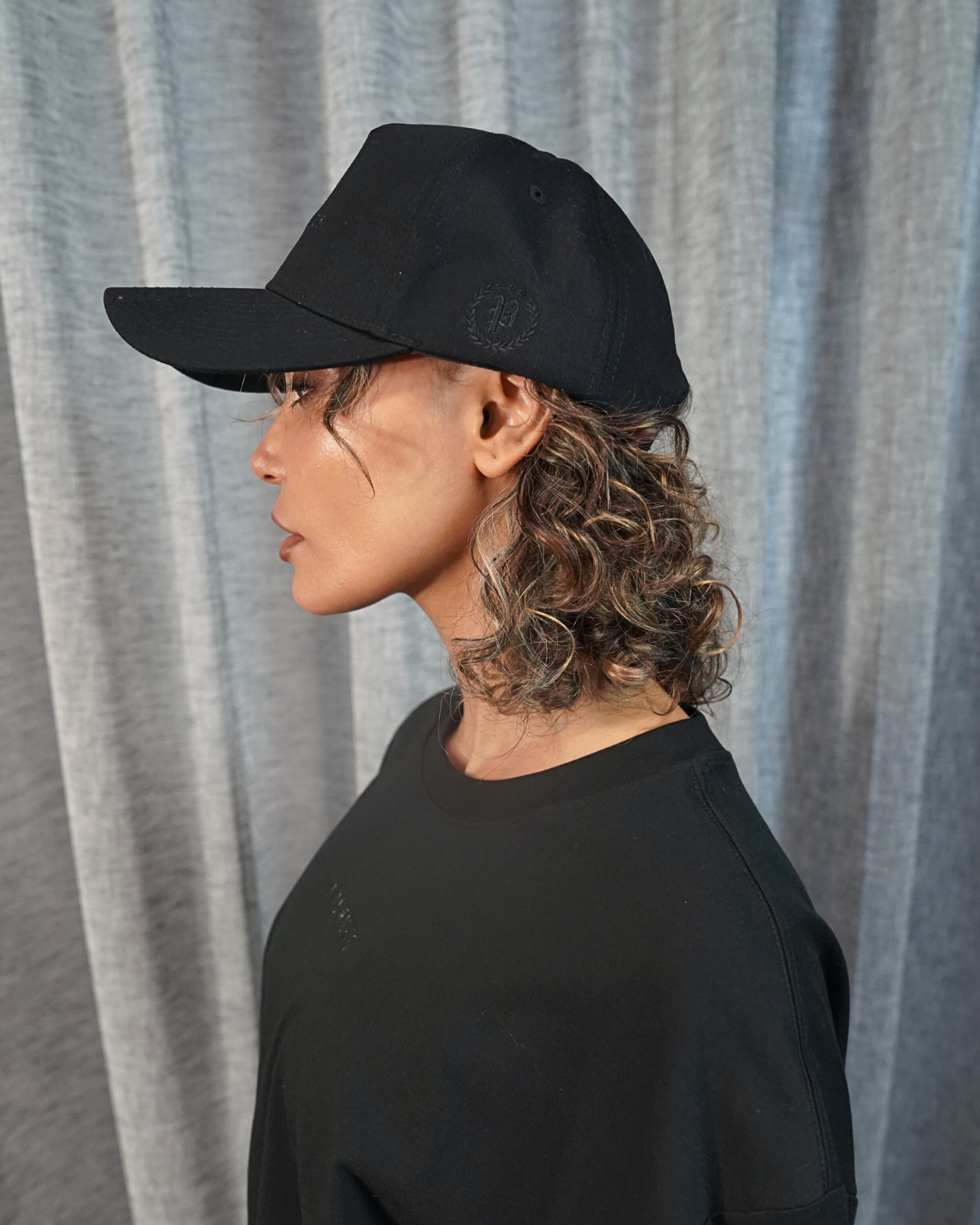 Womens Classic Provence Cap Black/Black