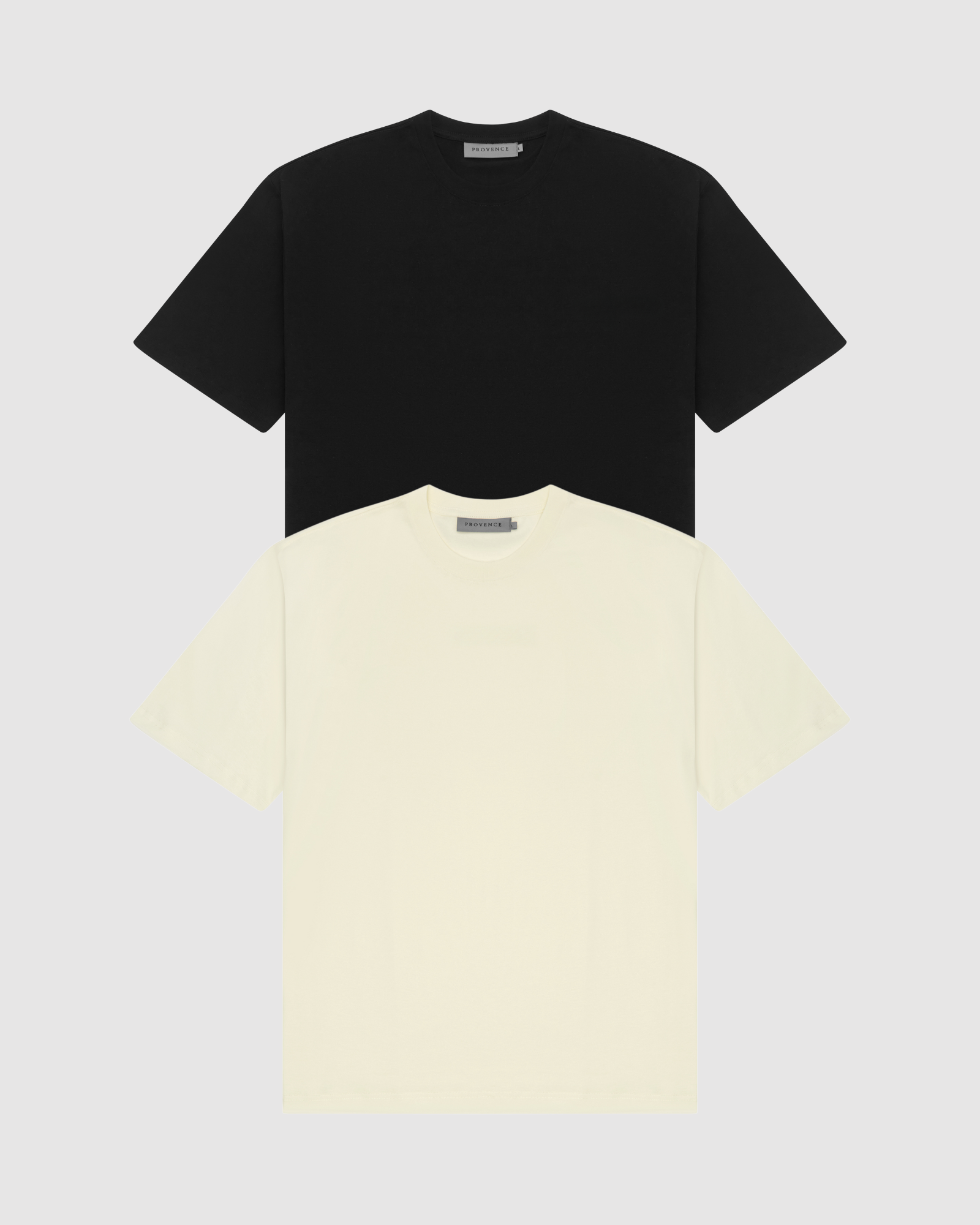 Two Pack Basic T-Shirt Black/Off White