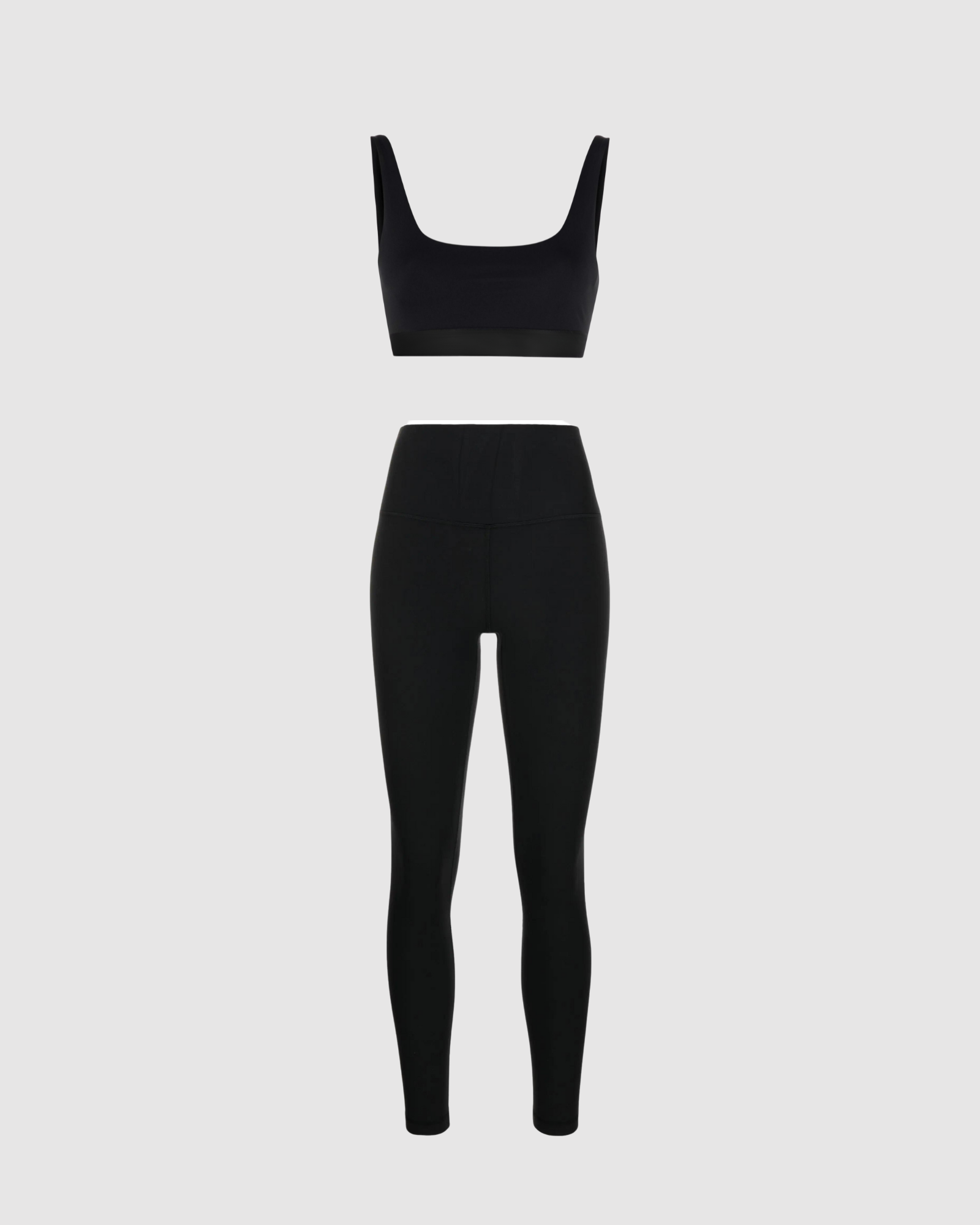 Womens Activewear Crop Top And Leggings