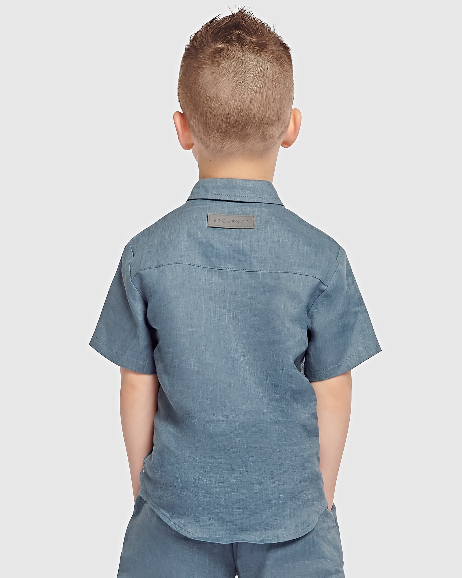 Kids Linen Shortsleeve Shirt