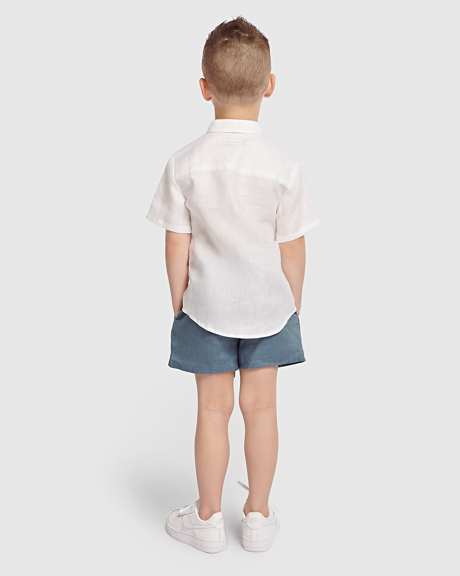 Kids Linen Shortsleeve Shirt