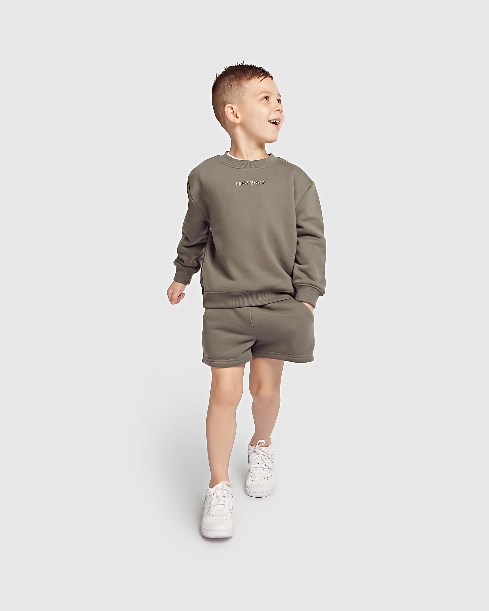 Kids Two Pack Heavy Fleece Crew Neck Jumper