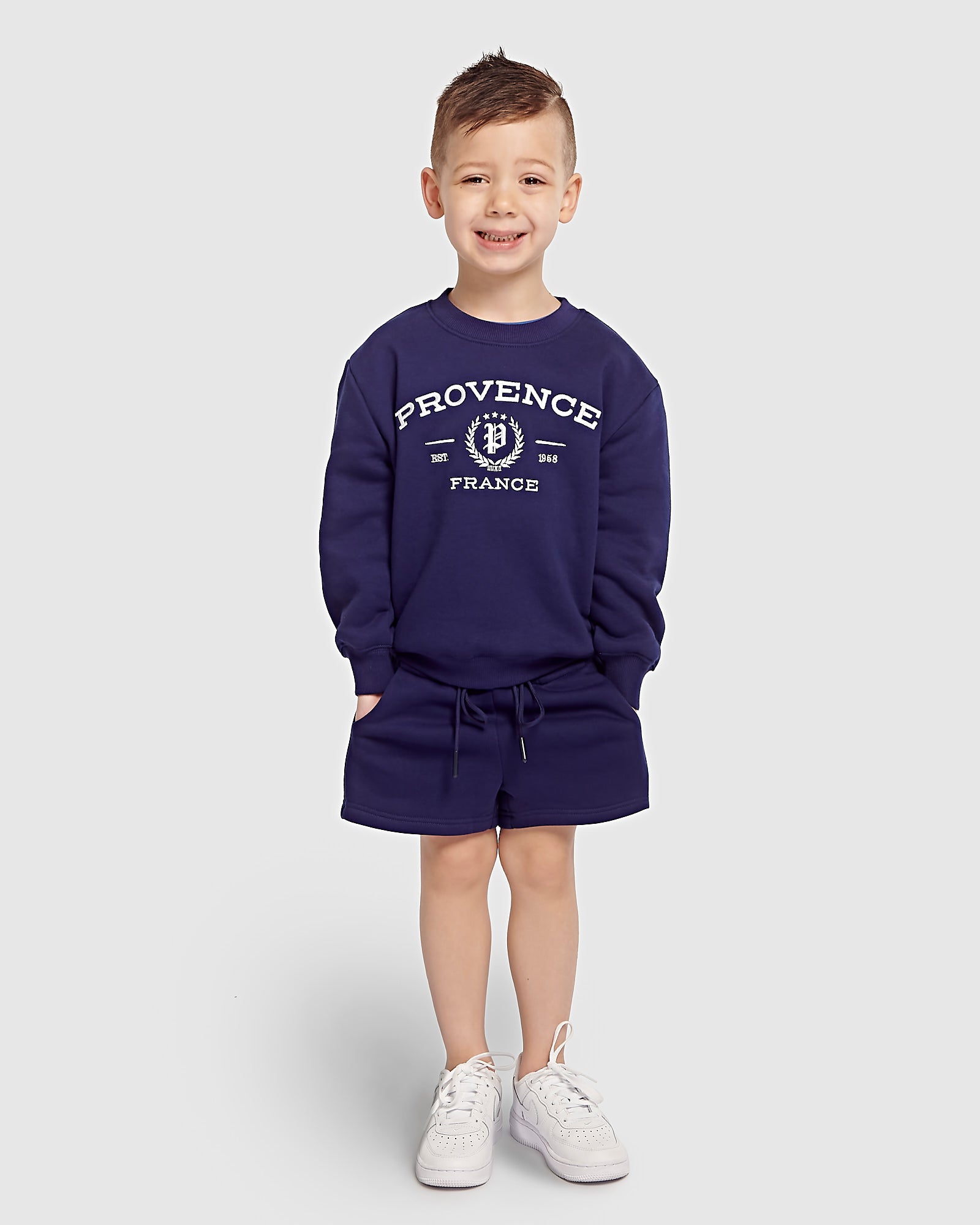 Kids Heavy Fleece Crew Neck Jumper