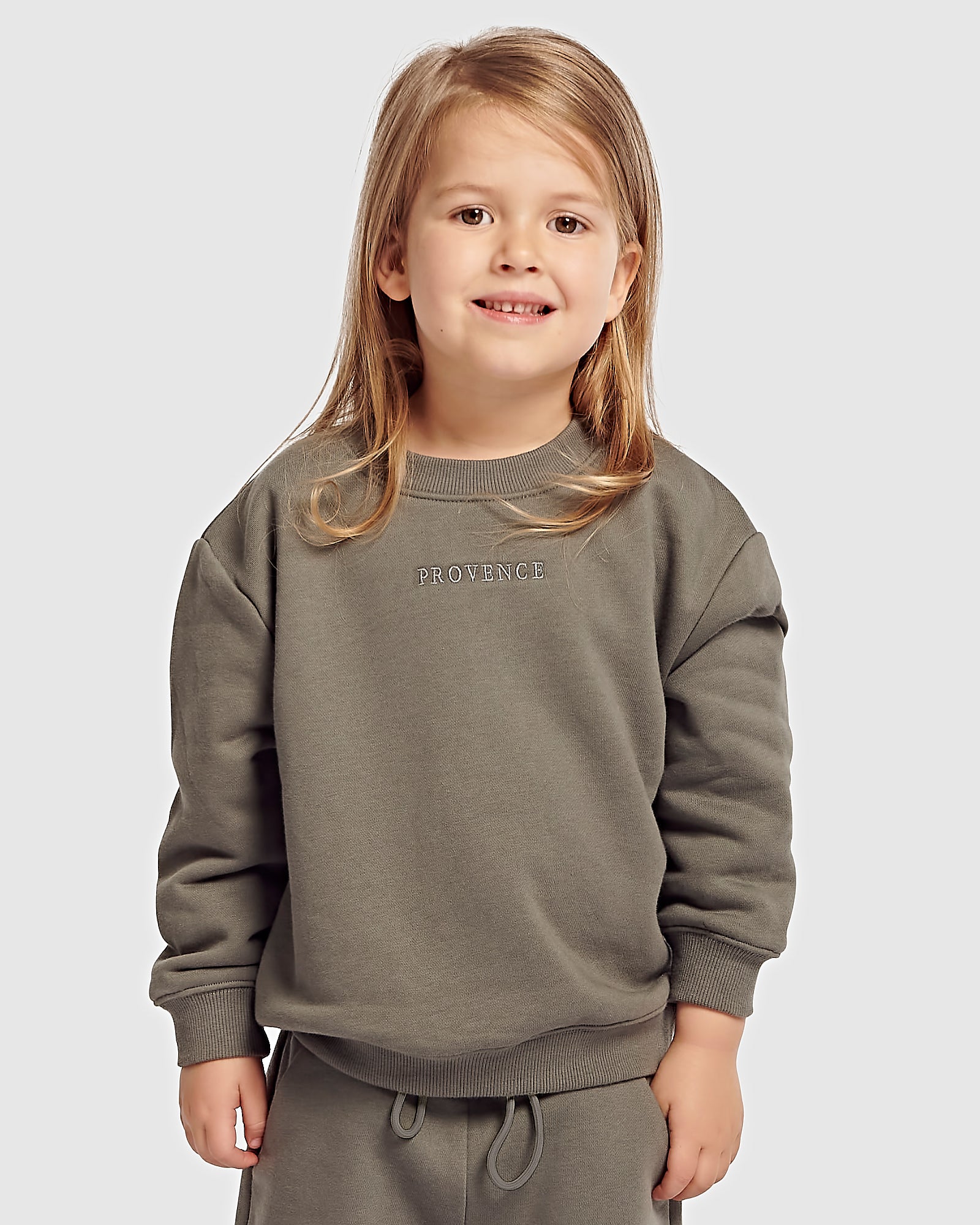 Kids Heavy Fleece Crew Neck Jumper and Short Set