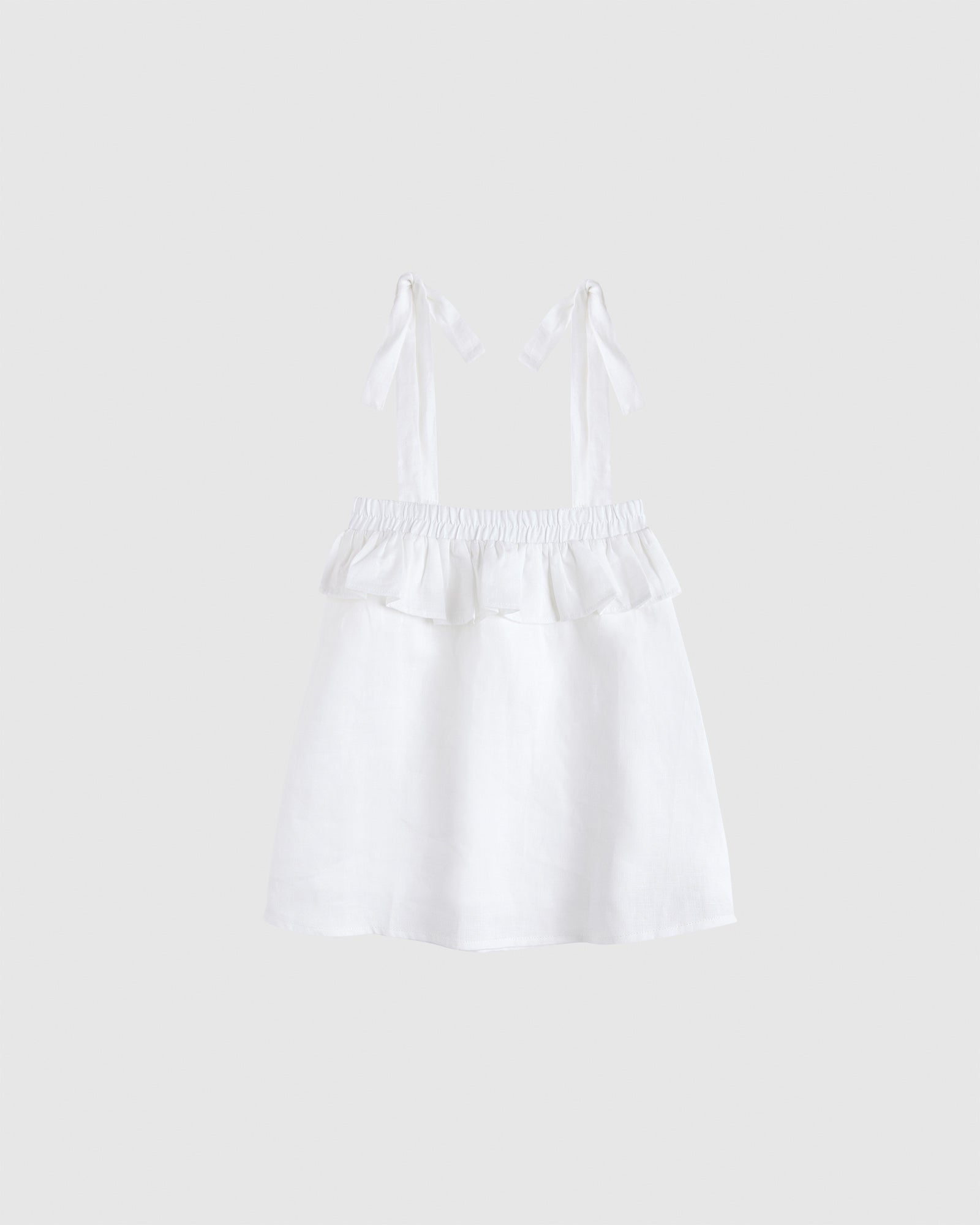 Kids Linen Frill Cami